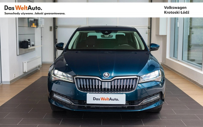 Skoda Superb cena 119900 przebieg: 18422, rok produkcji 2022 z Łódź małe 781